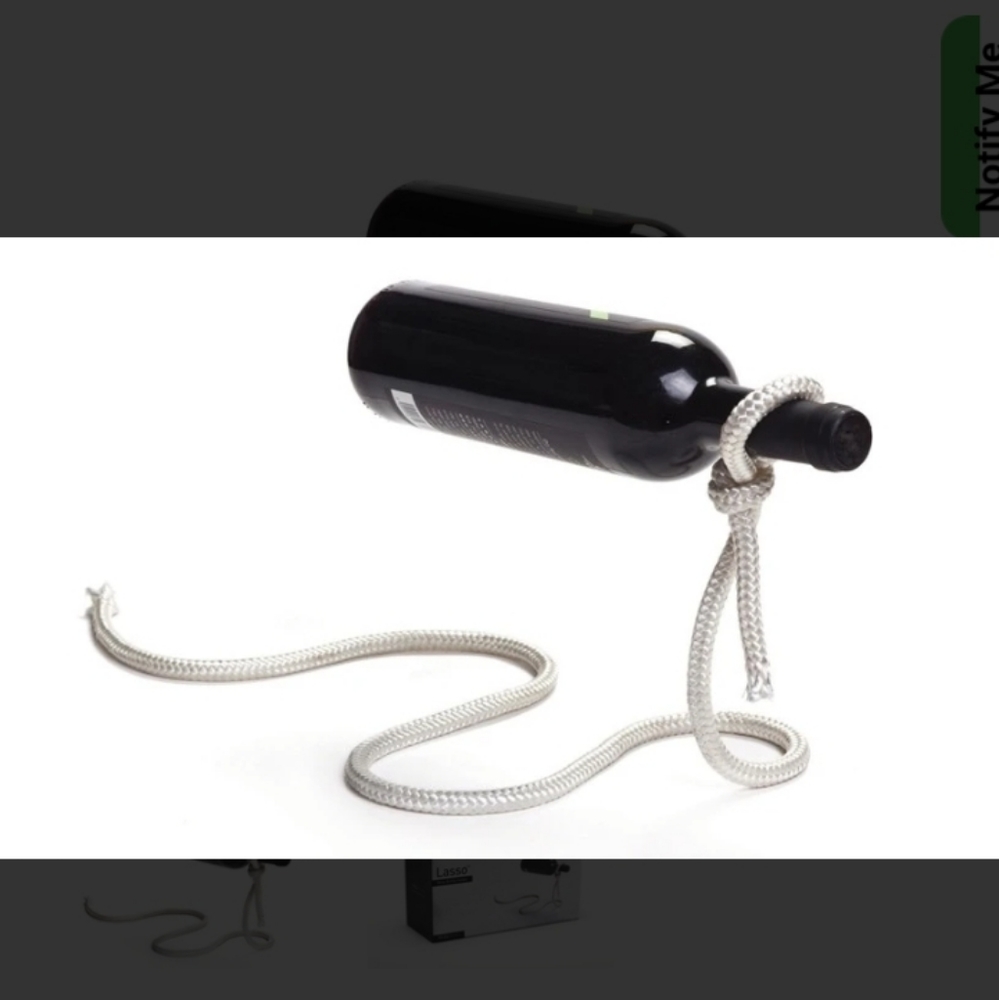 Lasso wine holder floating illusion